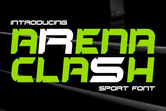 Arena Clash: The Hyper-Modern Sport Typeface for Bold Brand Identity