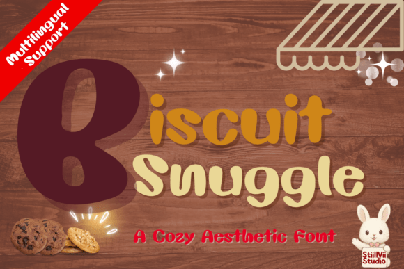 Biscuit Snuggle: The Sweet Display Font for Warm Campaign Design