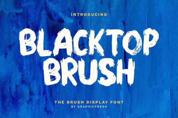 Blacktop: A Bold Display Font for Modern Editorial Design
