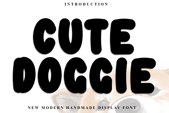 Cute Doggie: The Playful Display Font for Joyful Editorial Design