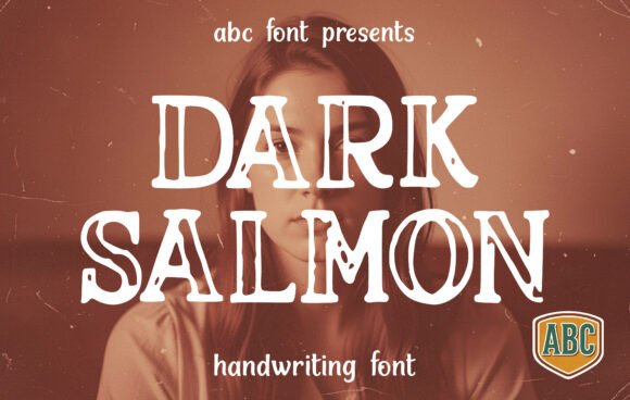 Darksalmon: A Bold Display Font for Impactful Design