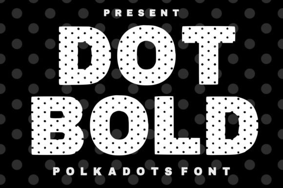 Dot Bold Display Font Review for Crafters and Sellers