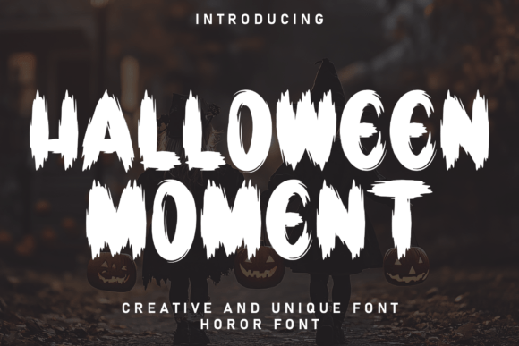 Halloween Moment: The Handwritten Display Font for Cozy Crafts