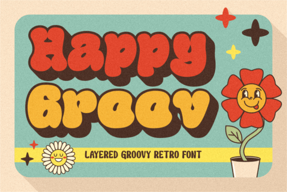 Happy Groov: The Retro Display Font for Bold Small Business Branding