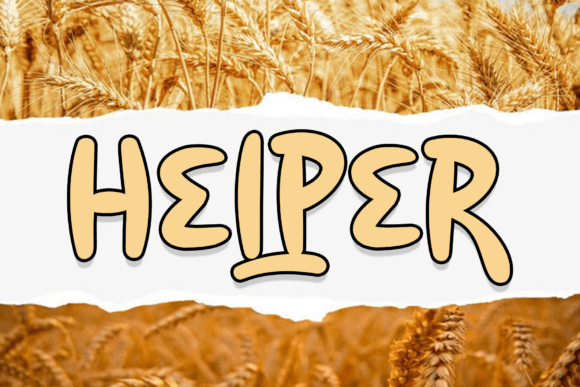 Helper: A Massive Display Font for Editorial Impact