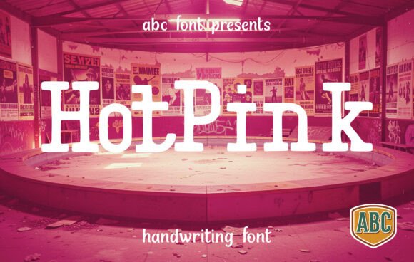 Hotpink Typeface: Bold Display Fonts for High-Impact Campaigns
