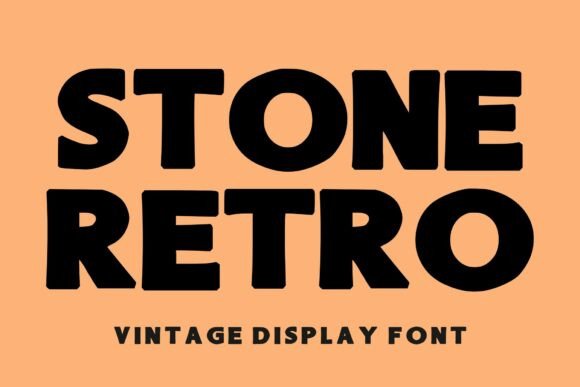 Stone Retro Typeface Review: Bold Vintage Typography for Editorial Design