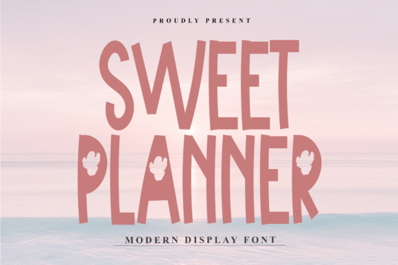 Sweet Planner: A Stylish Handwritten Font for Brand Identity