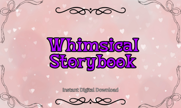 Whimsical Storybook: The Perfect Fantasy Display Font for Crafters
